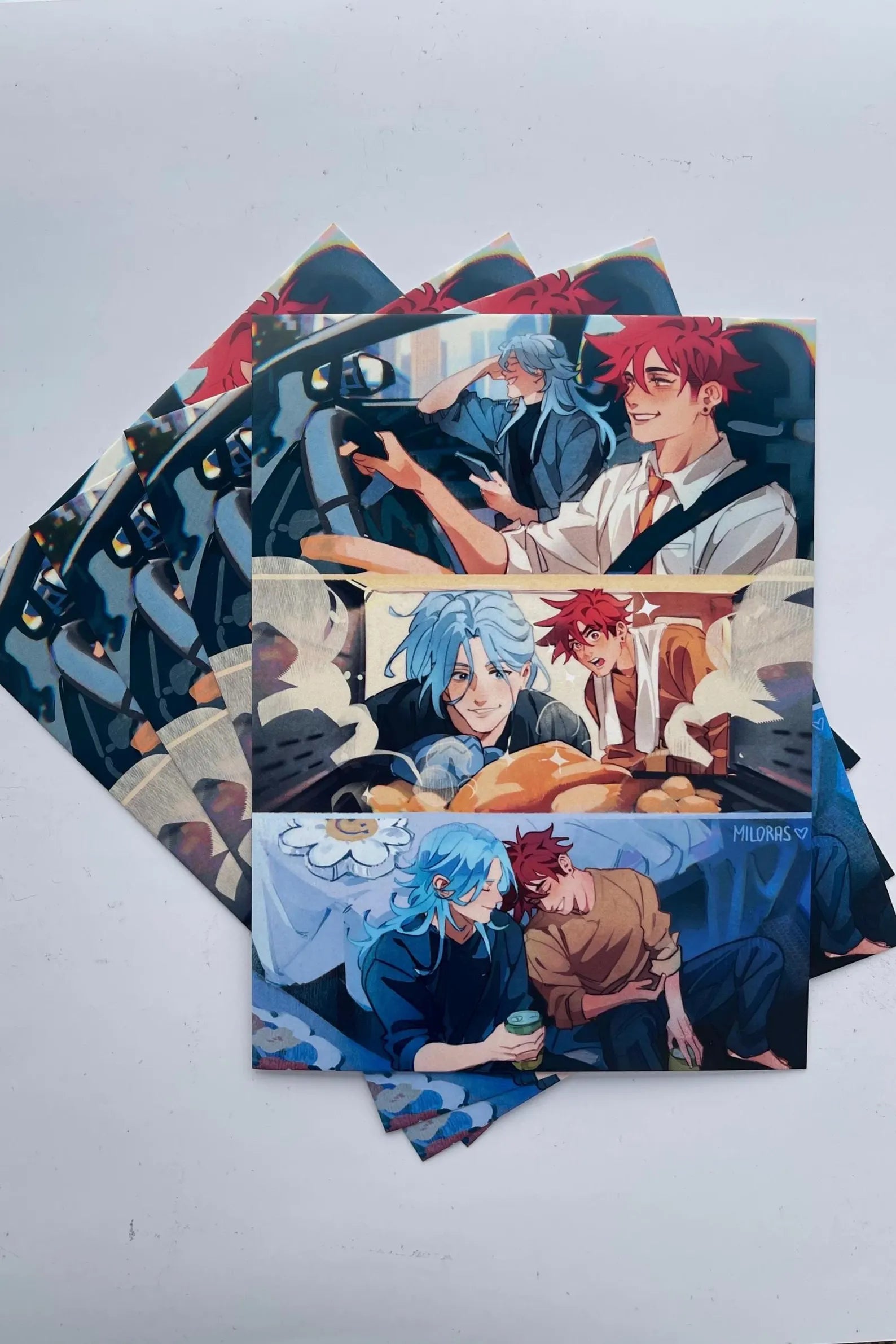 Renga | Matchablossom Art Prints | SK8 the Infinity