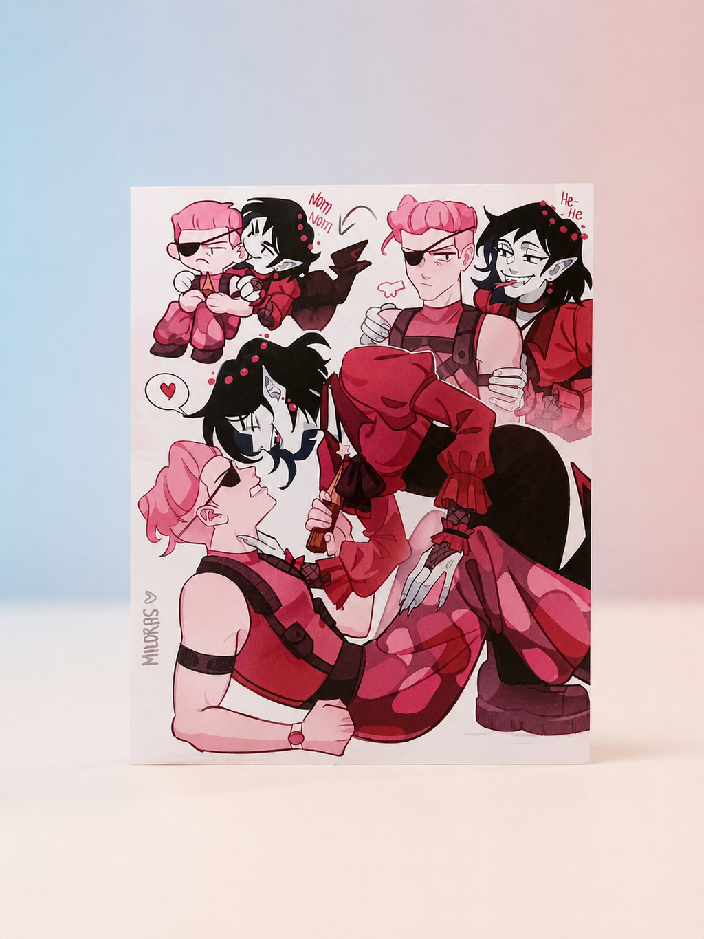 Adventure time prints 145×180 mm | bubbleline | gumlee