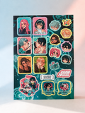 Alien Stage Sticker Sheet – 148x210 mm (A5)