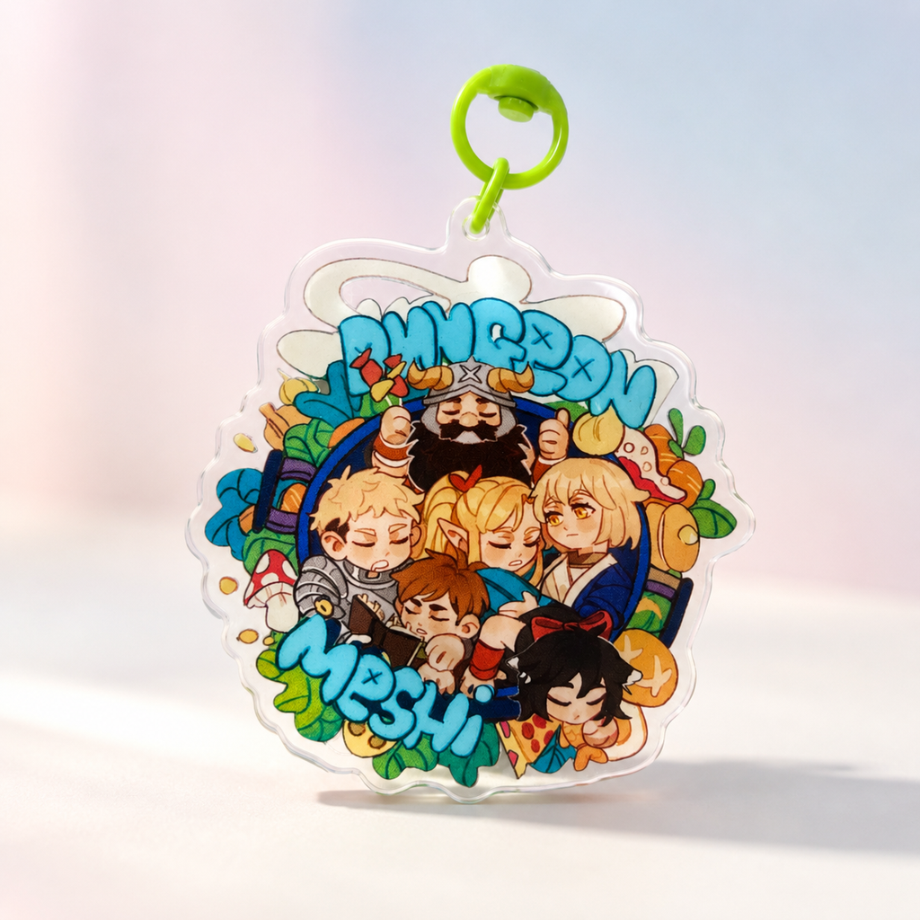 Dungeon meshi / Delicious in Dungeon double-sided acrylic keychains 7 cm