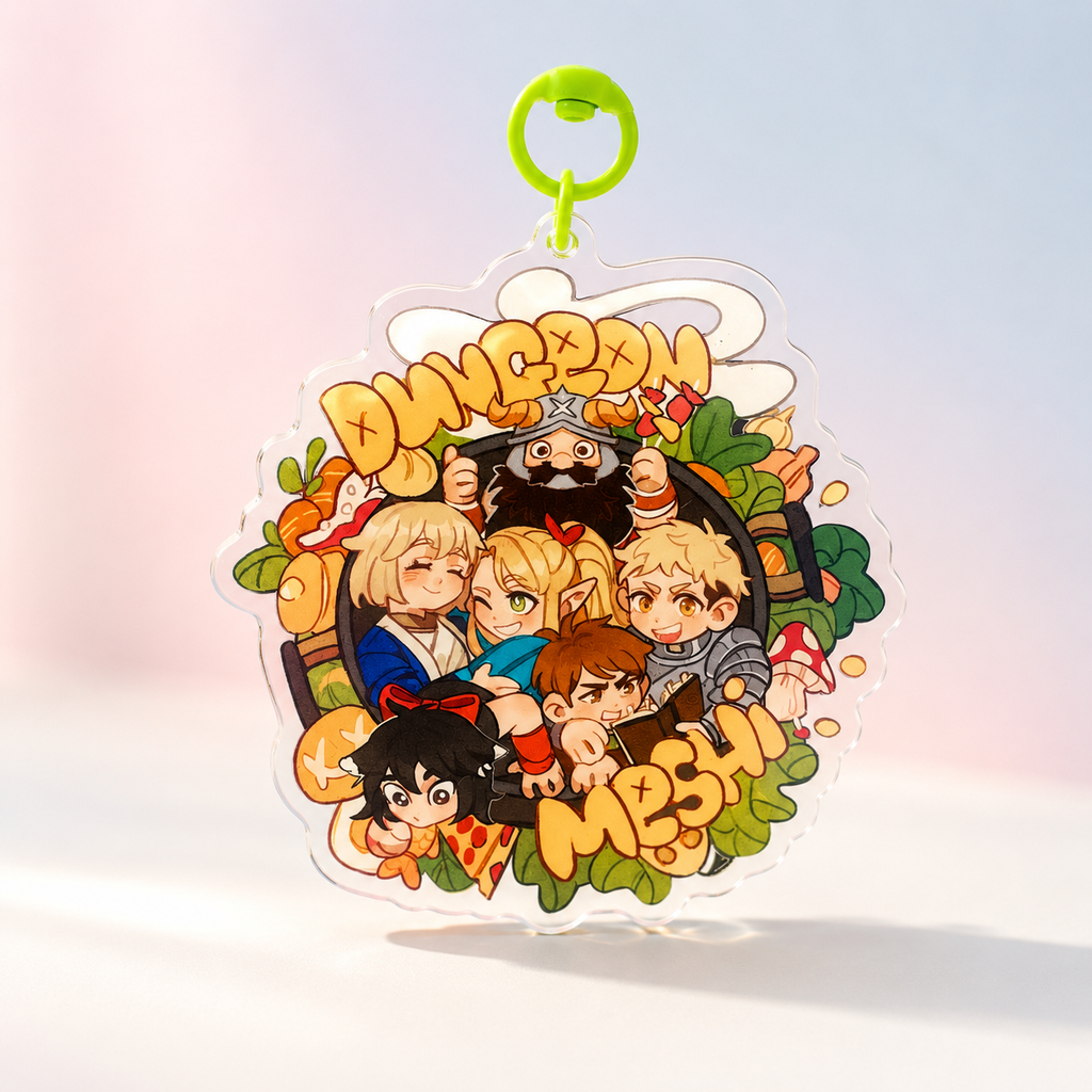 Dungeon meshi / Delicious in Dungeon double-sided acrylic keychains 7 cm