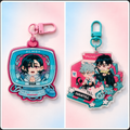 Alien Stage Acrylic Keychain – Mizi / Sua / Ivan Till – 6×8 cm