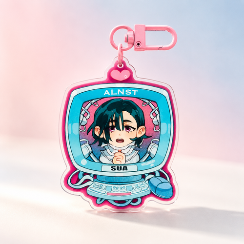 Alien Stage Acrylic Keychain – Mizi / Sua / Ivan Till – 6×8 cm