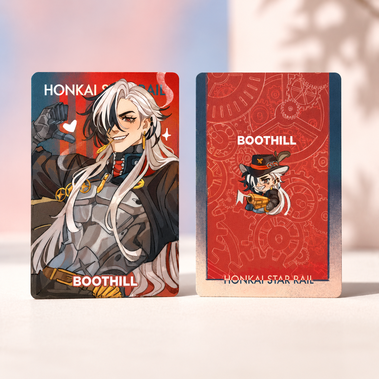 Honkai star rail laminated cards 62x88 mm | Gallagher | Boothill