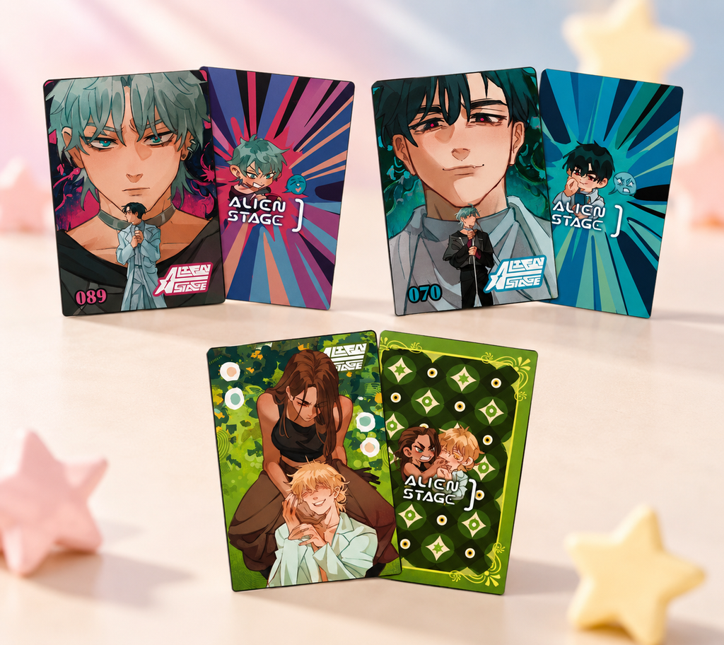 Alien stage laminated cards 62x88 | Ivan | Till | Hyuna x Luka