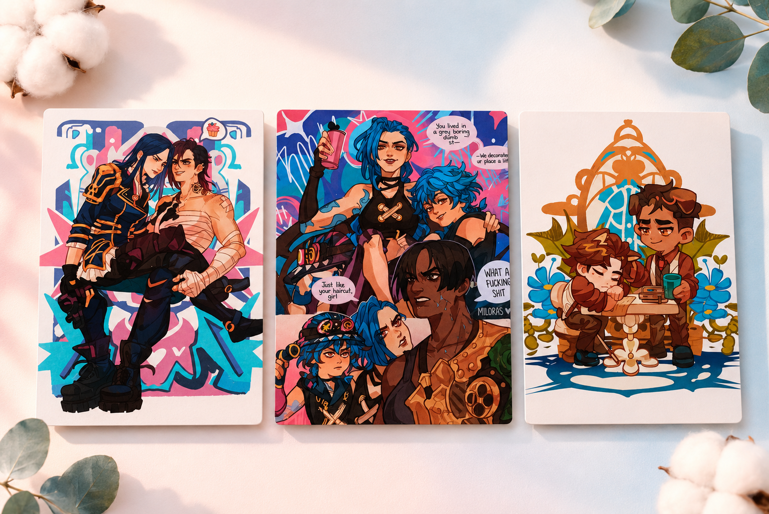 Arcane Prints Set (3 pieces) 300 gsm 105x140 mm (a6)