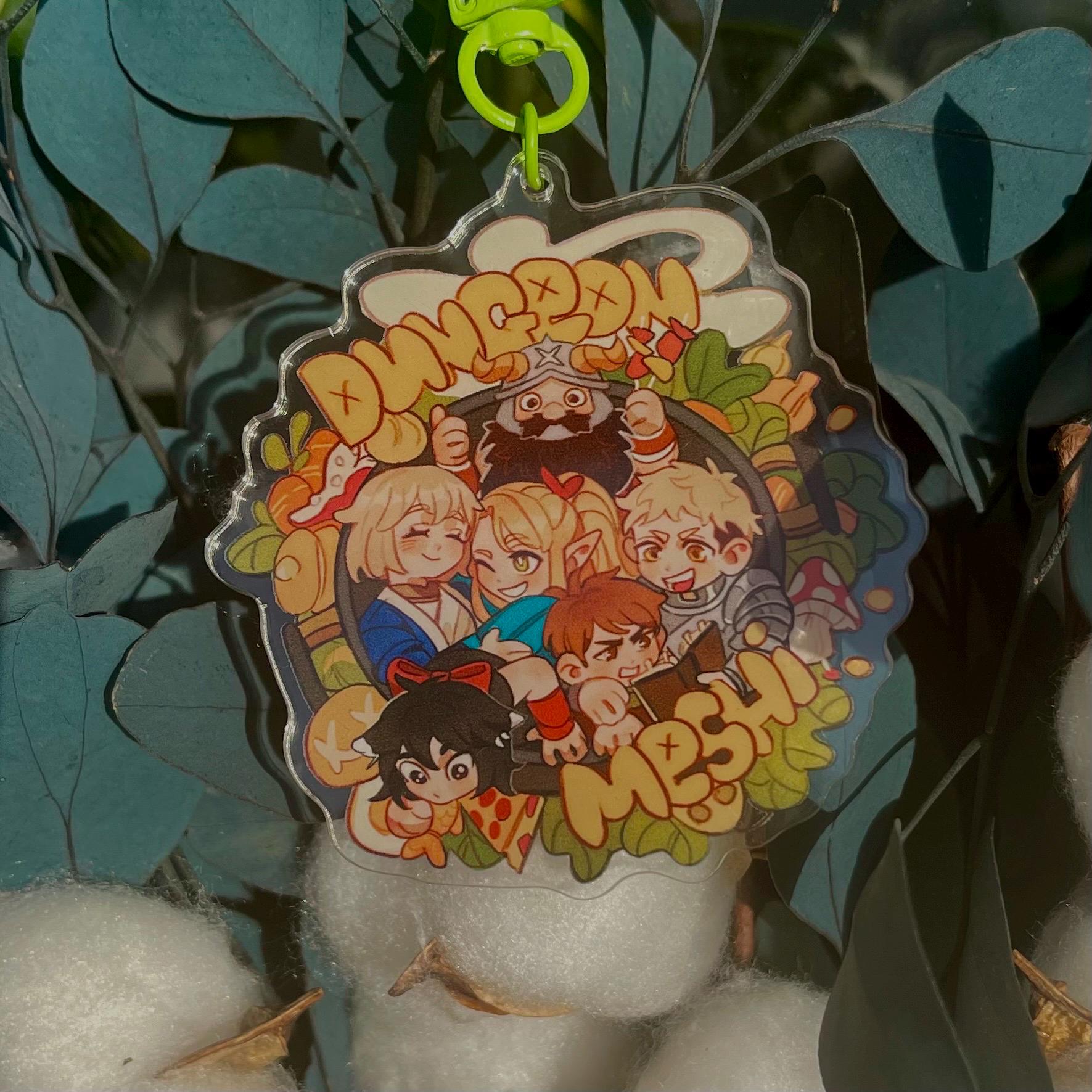 Dungeon meshi / Delicious in Dungeon double-sided acrylic keychains 7 cm