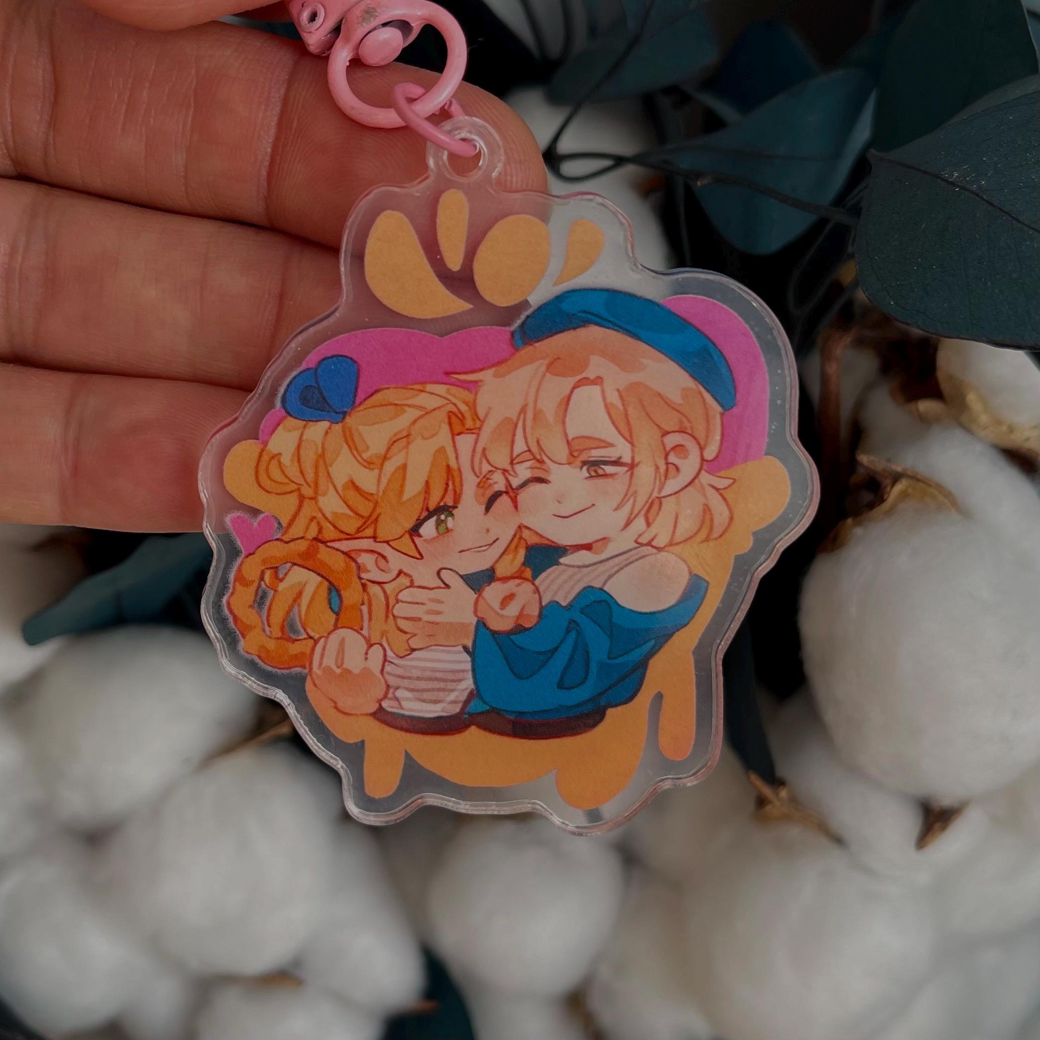 Dungeon meshi / Delicious in Dungeon double-sided acrylic keychains 7 cm