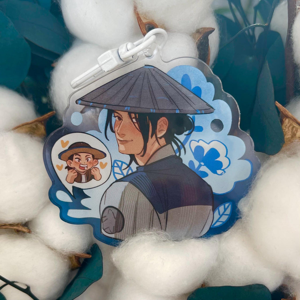 MK/ Mortal Kombat double-sided acrylic keychains 7 cm