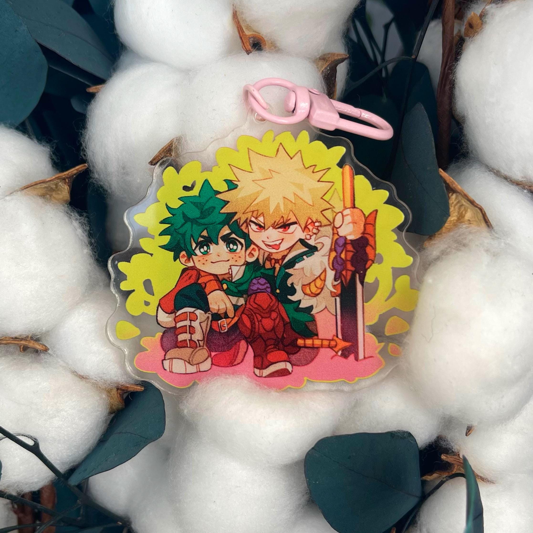 Boku no hero academia/ my hero academia/ MHA double-sided acrylic keychains 7 cm aizawa | bakudeku