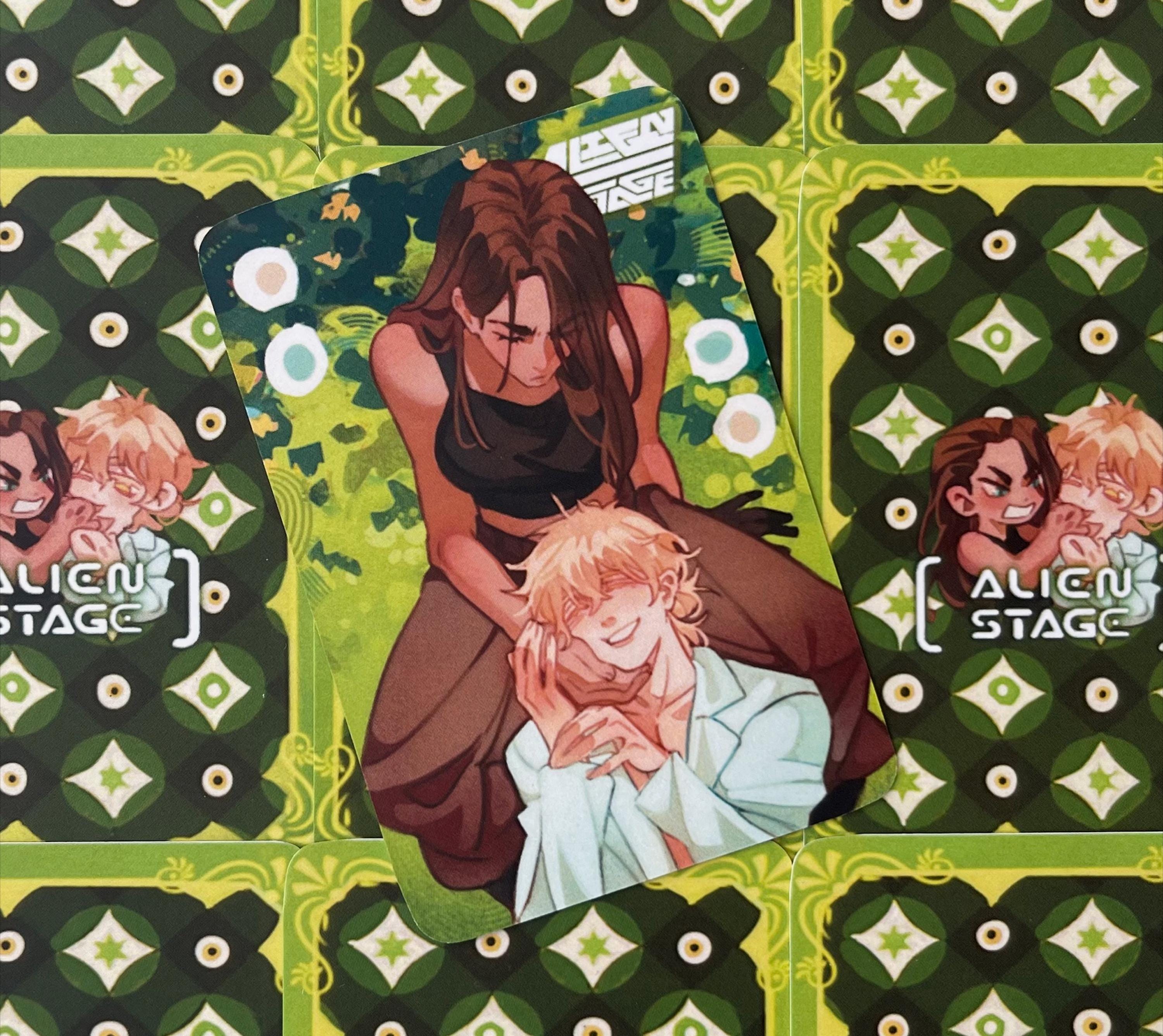 Alien stage laminated cards 62x88 | Ivan | Till | Hyuna x Luka