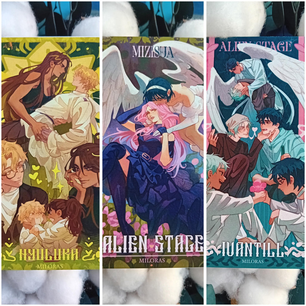 Alien Stage Prints Set (3 pieces) 300 gsm 105x130 mm (a6)