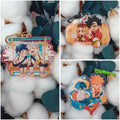 Haikyuu! double-sided acrylic keychains 7 cm Bokuaka | kuroken | kagehina