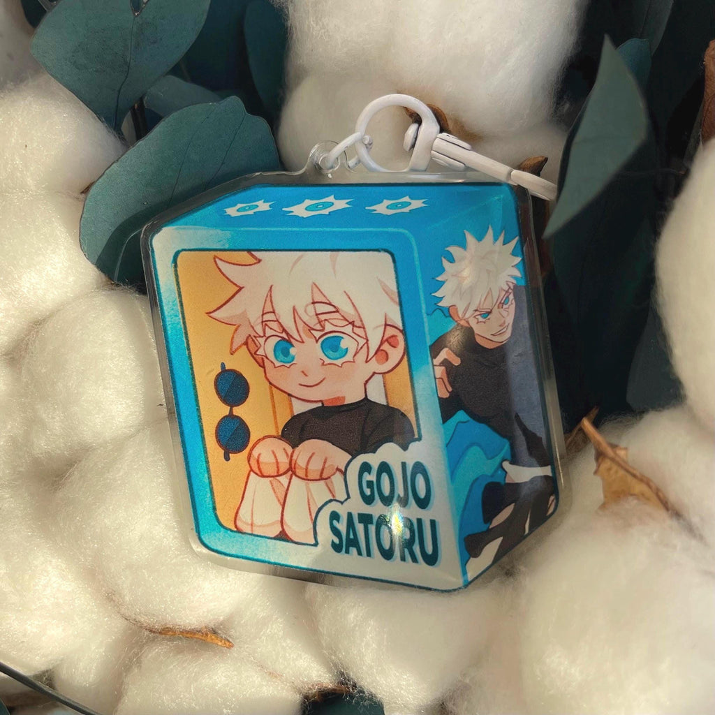 Jujutsu kaisen double-sided acrylic keychains 7 cm
