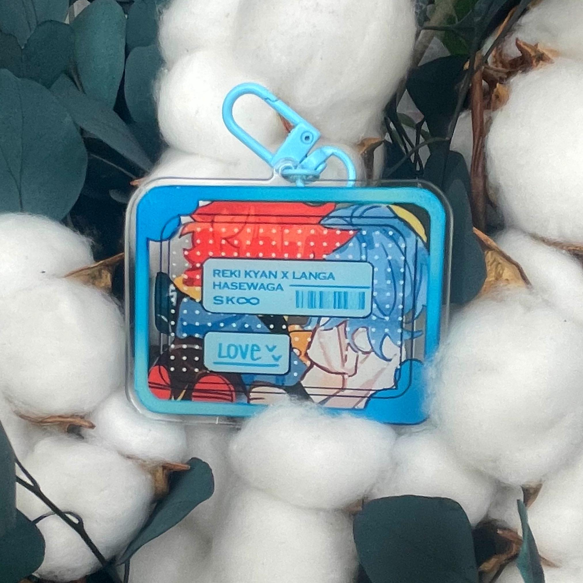 Sk8 the infinity double-sided acrylic keychains 7 cm.                     matchablossom | renga