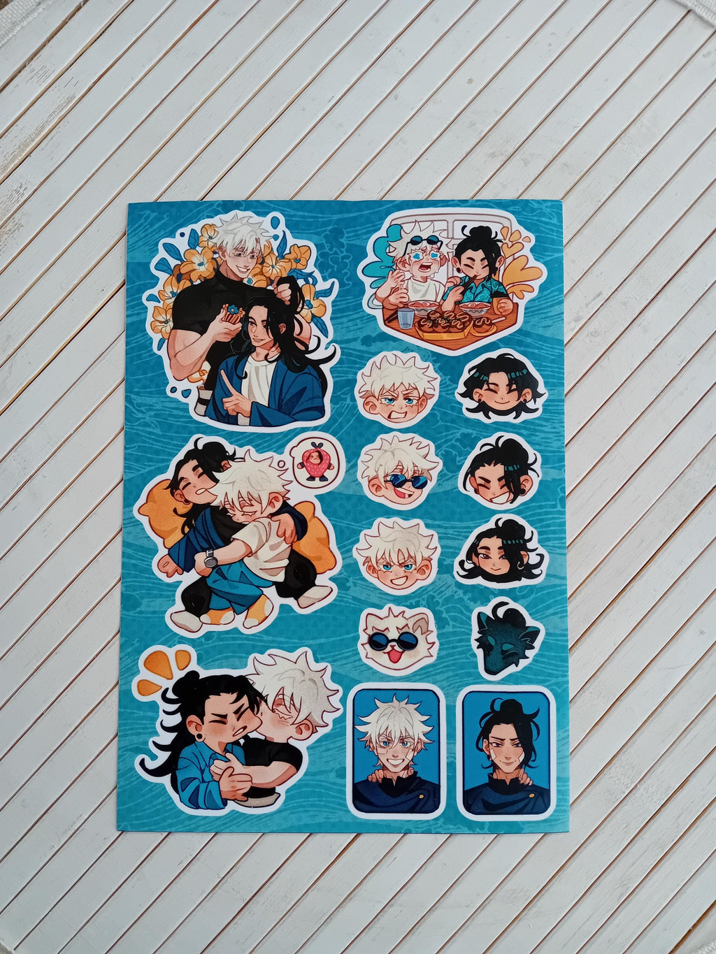 Jujutsu Kaisen SatoSugu Sticker Sheet 140x210 mm (a5)