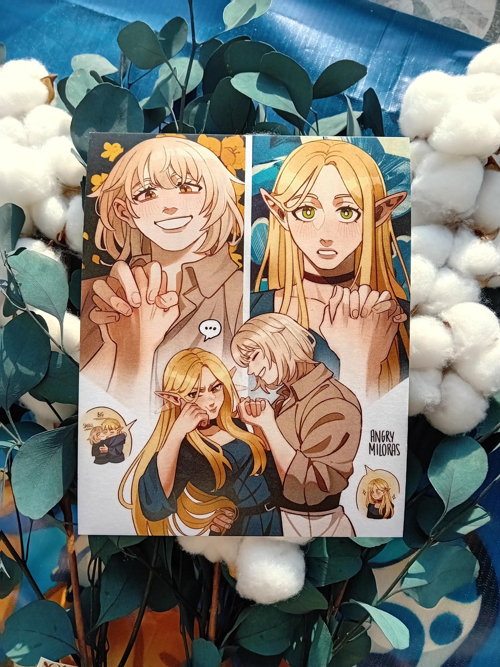 Delicious in dungeon prints 145×180 mm | Dungeon Meshi | Farcille