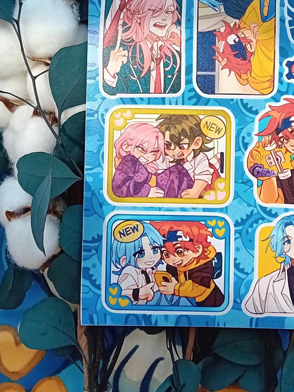 Sk8 the infinity sticker sheet 148x210 (a5)