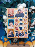Jujutsu Kaisen YuMeNo Sticker Sheet 140x210 mm (a5)