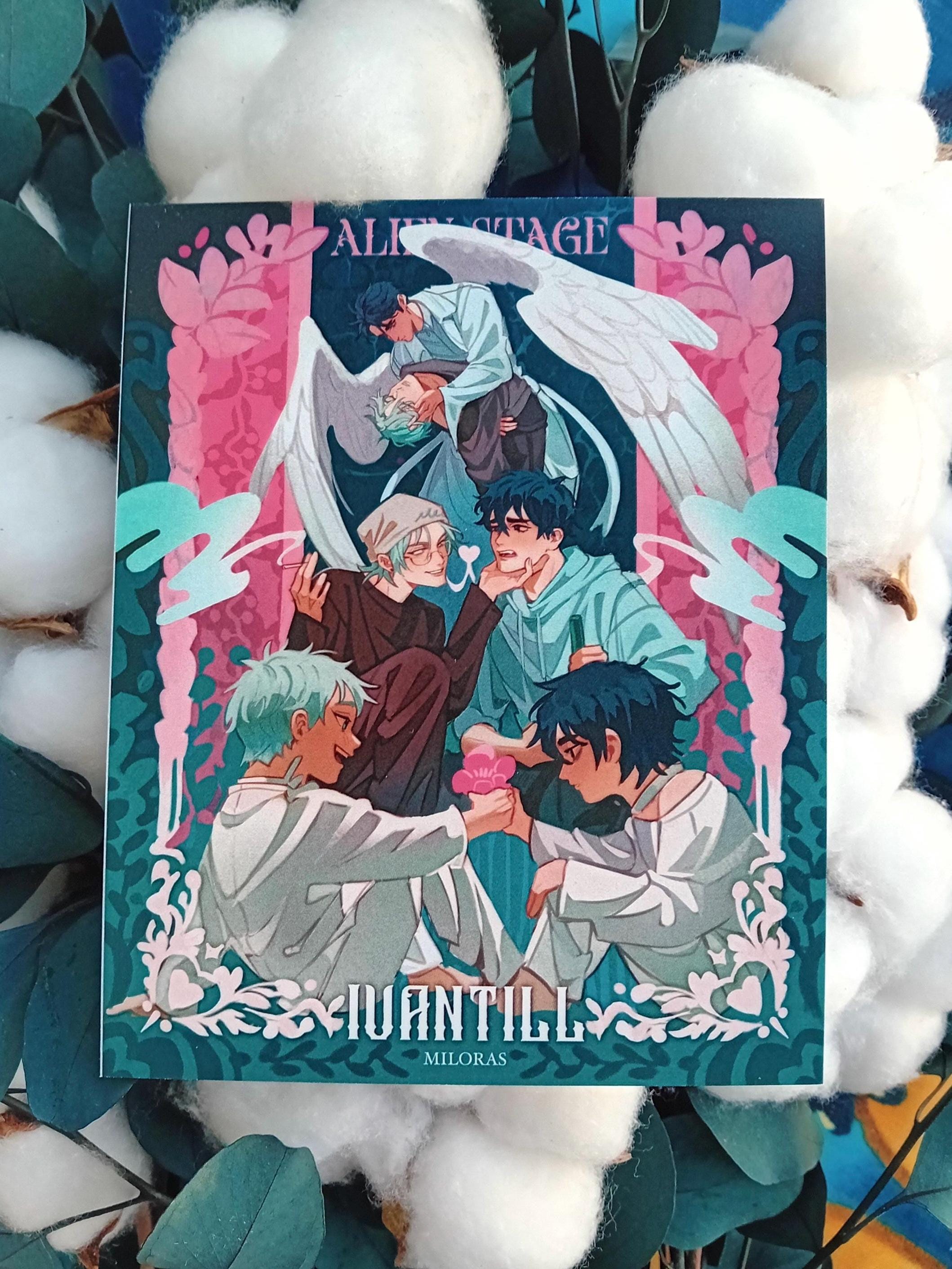 Alien Stage Prints Set (3 pieces) 300 gsm 105x130 mm (a6)