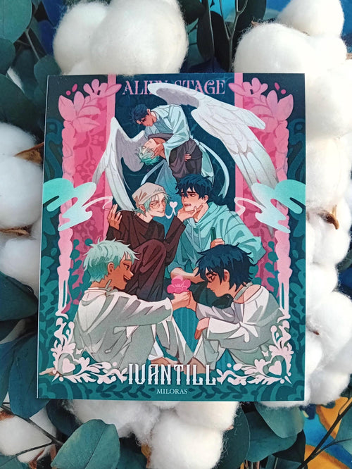 Alien Stage Prints Set (3 pieces) 300 gsm 105x130 mm (a6)