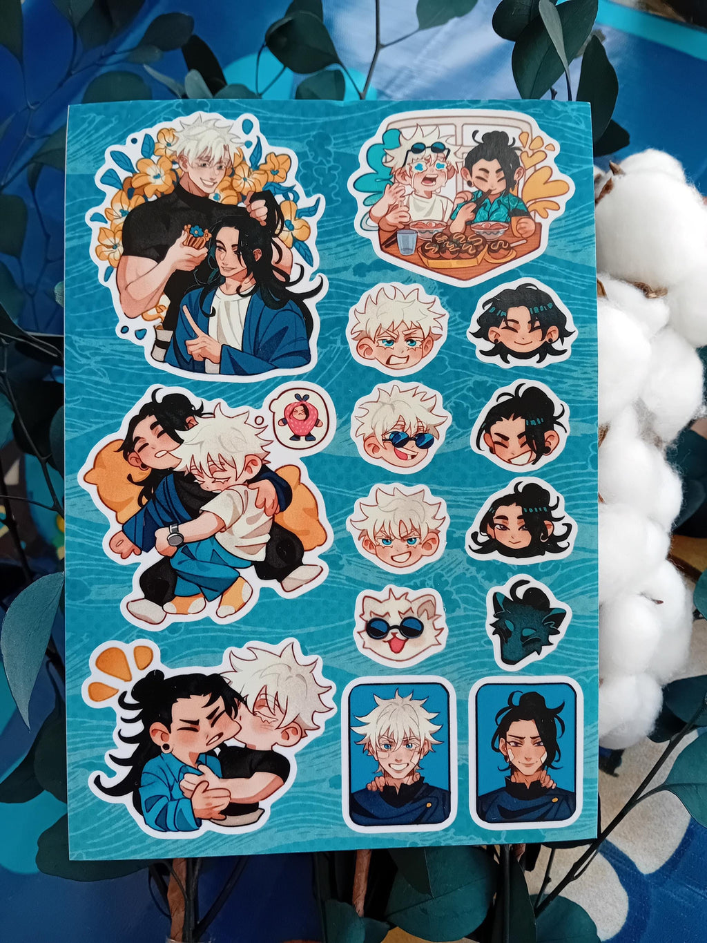 Jujutsu Kaisen SatoSugu Sticker Sheet 140x210 mm (a5)