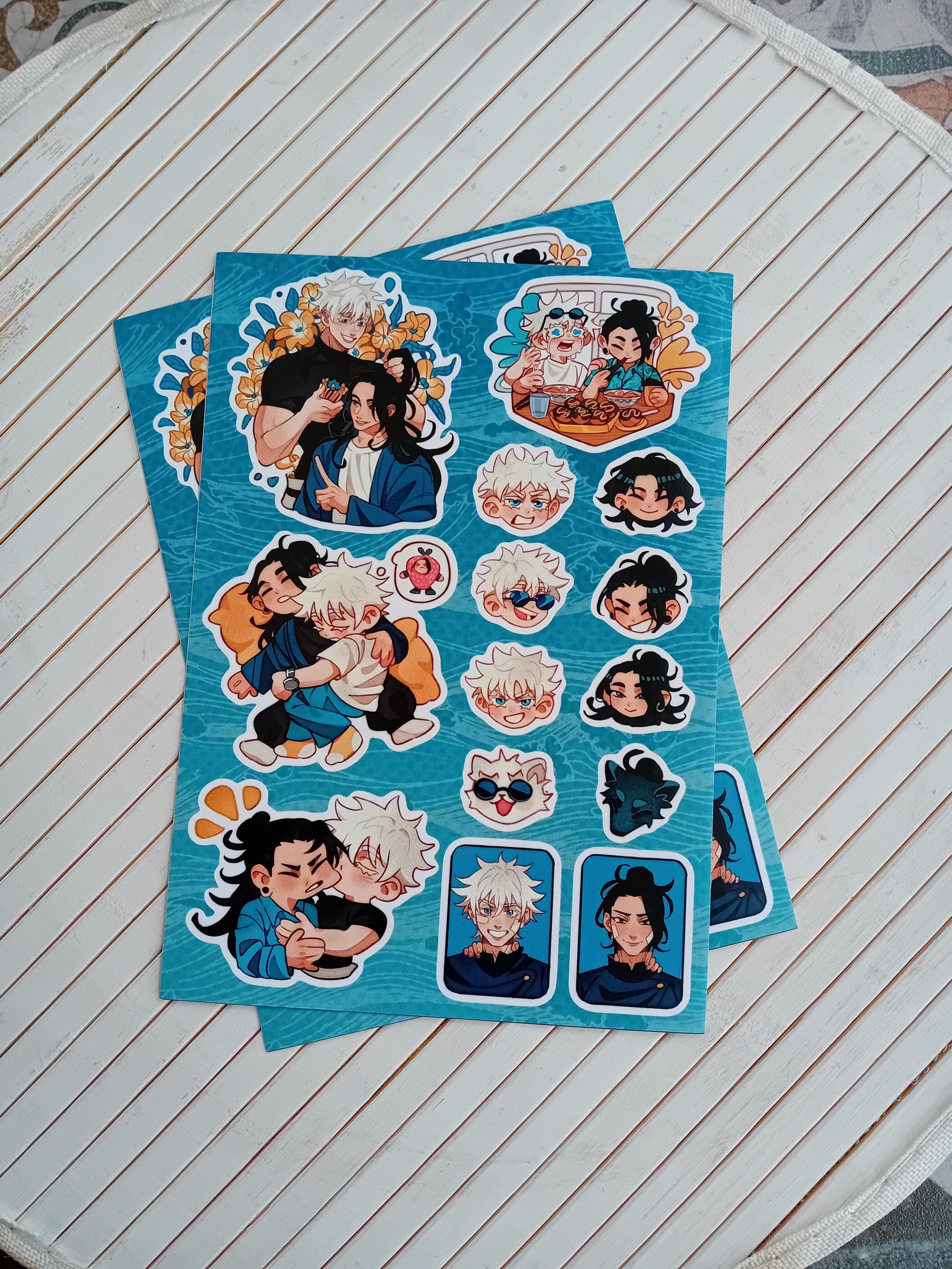 Jujutsu Kaisen SatoSugu Sticker Sheet 140x210 mm (a5)