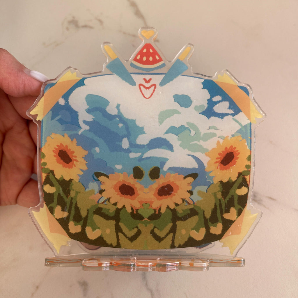 The Summer Hikaru Died Acrylic Stand | 14x14 cm| Yoshikaru | Hikaru & Yoshiki Figure | TSHD Anime Standee