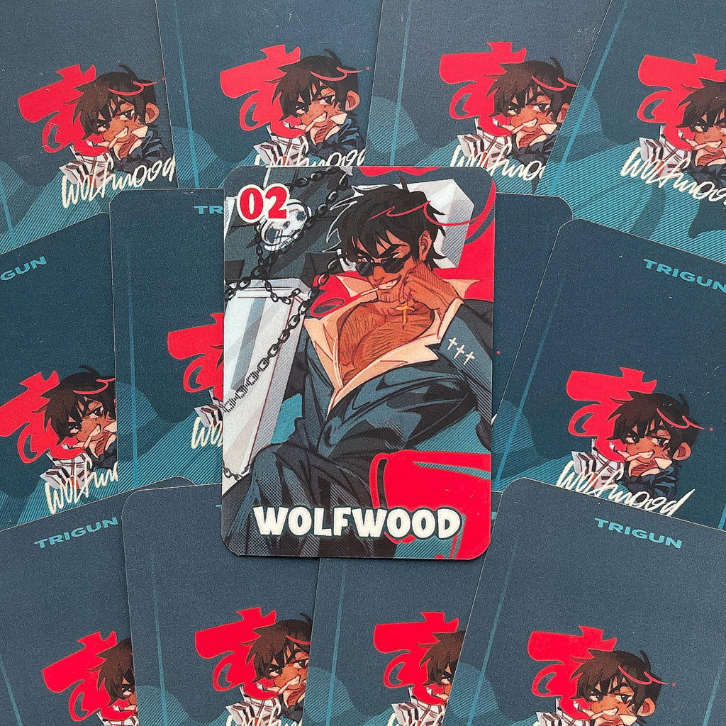 Trigun Vash – Wolfwood | Laminated Cards 62×88 mm