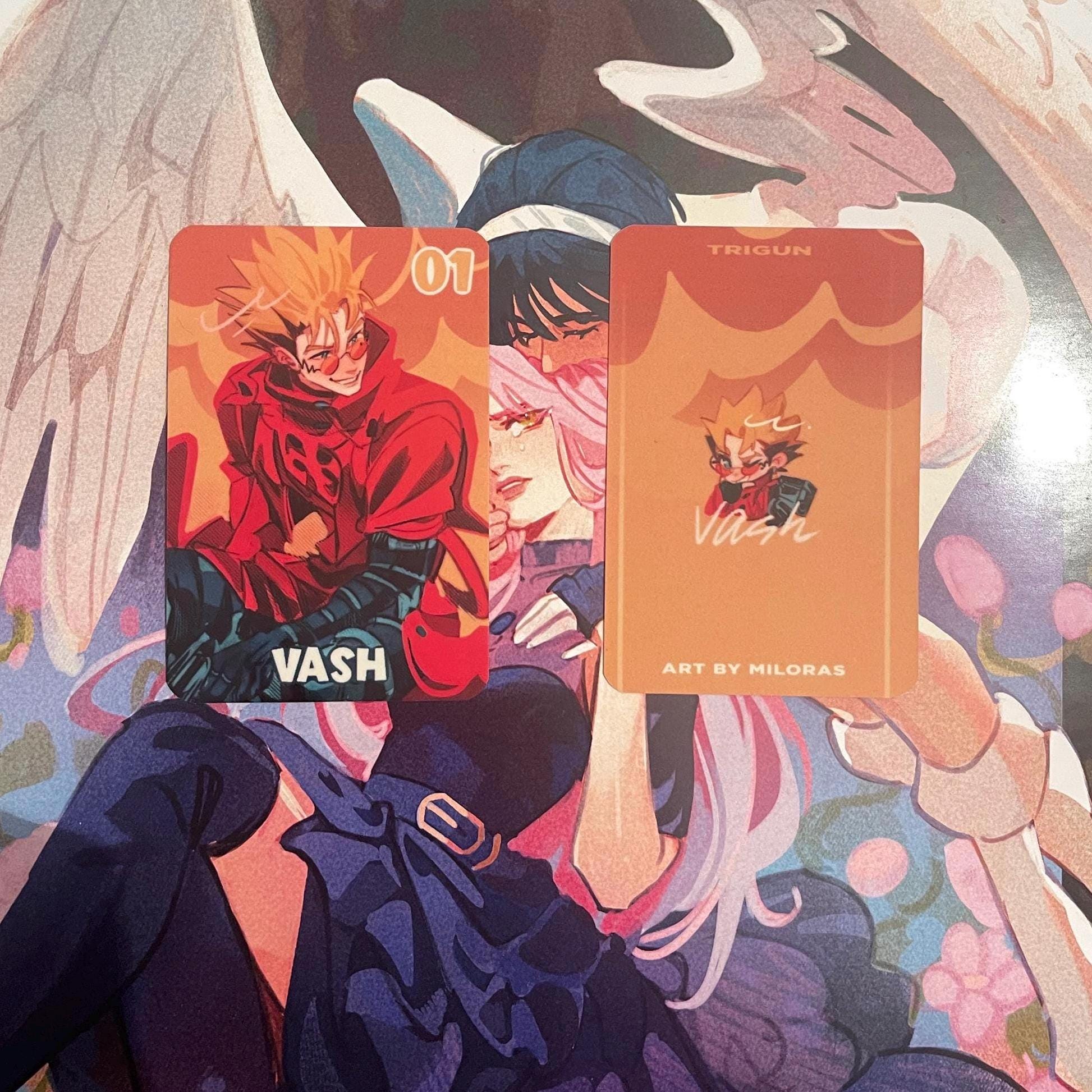 Trigun Vash – Wolfwood | Laminated Cards 62×88 mm