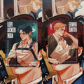 Attack on Titan laminated cards 62×88 mm – Levi & Erwin