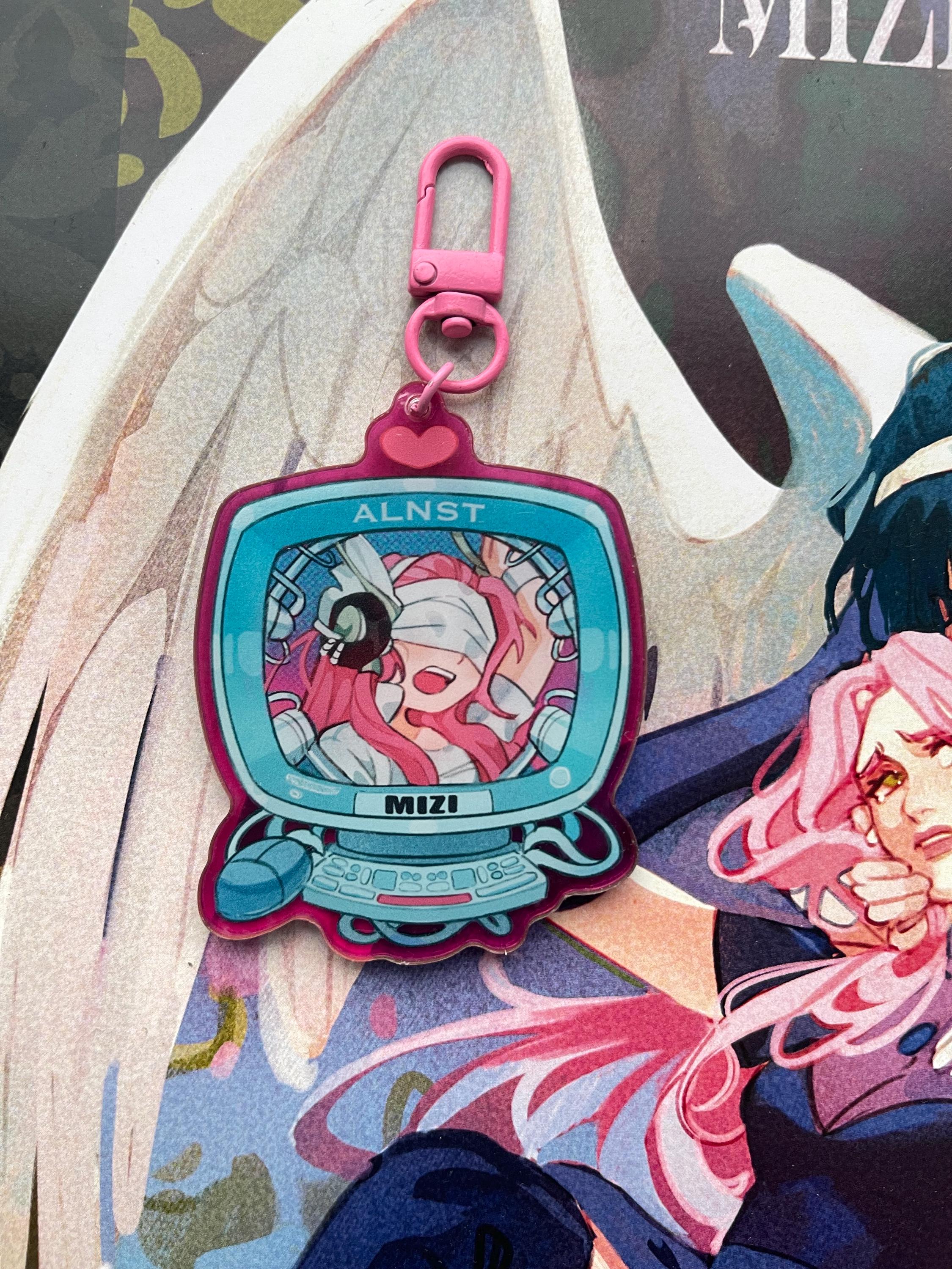 Alien Stage Acrylic Keychain – Mizi / Sua / Ivan Till – 6×8 cm