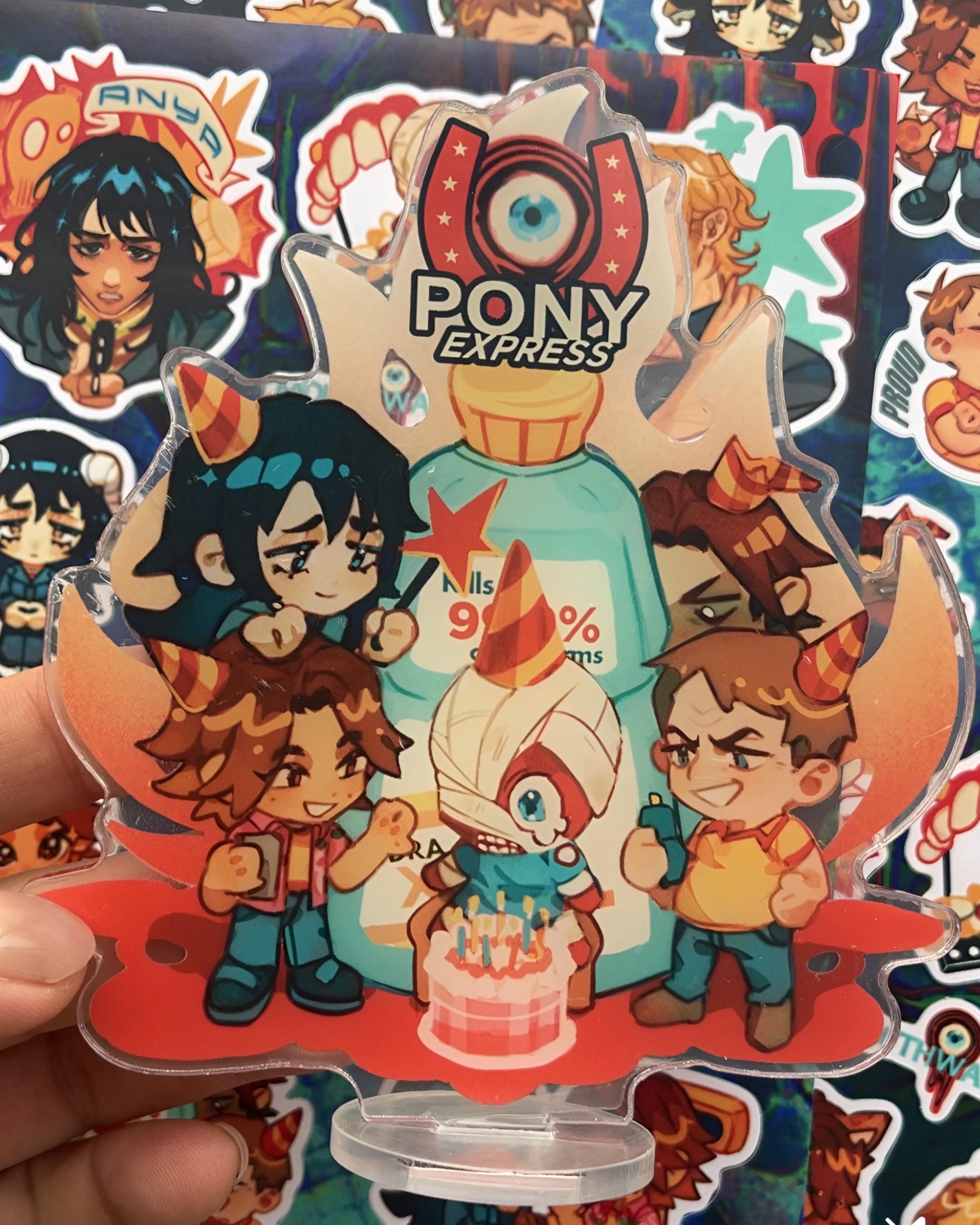 Acrylic Stand MOUTHWASHING size 12 x 13 cm