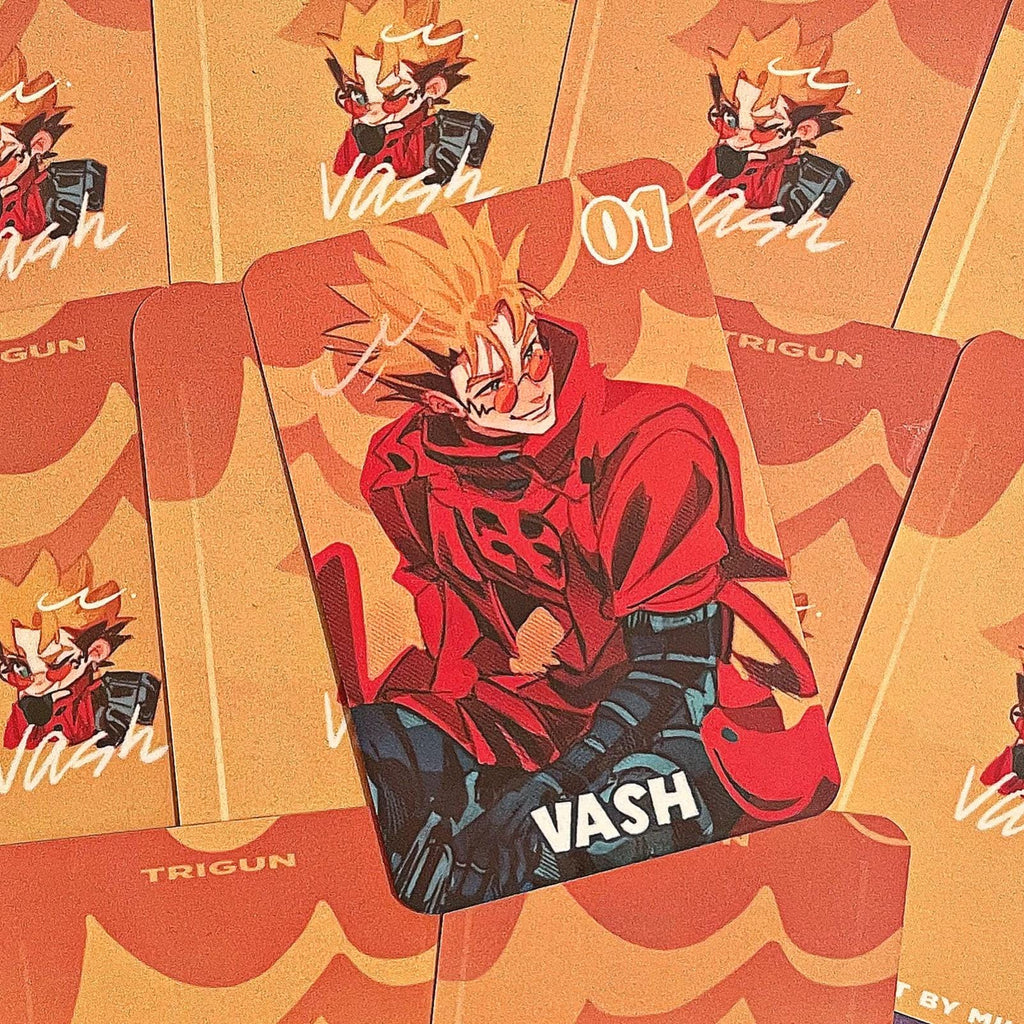 Trigun Vash – Wolfwood | Laminated Cards 62×88 mm