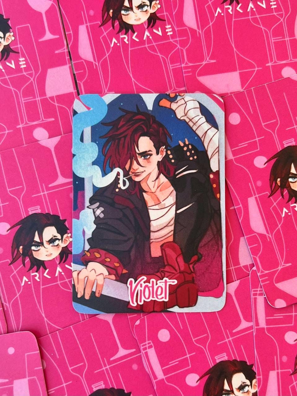 Arcane laminated cards 62×88 mm – Vi & Caitlyn