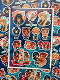 Sticker pack Mouthwashing | 140x210 mm (a5)