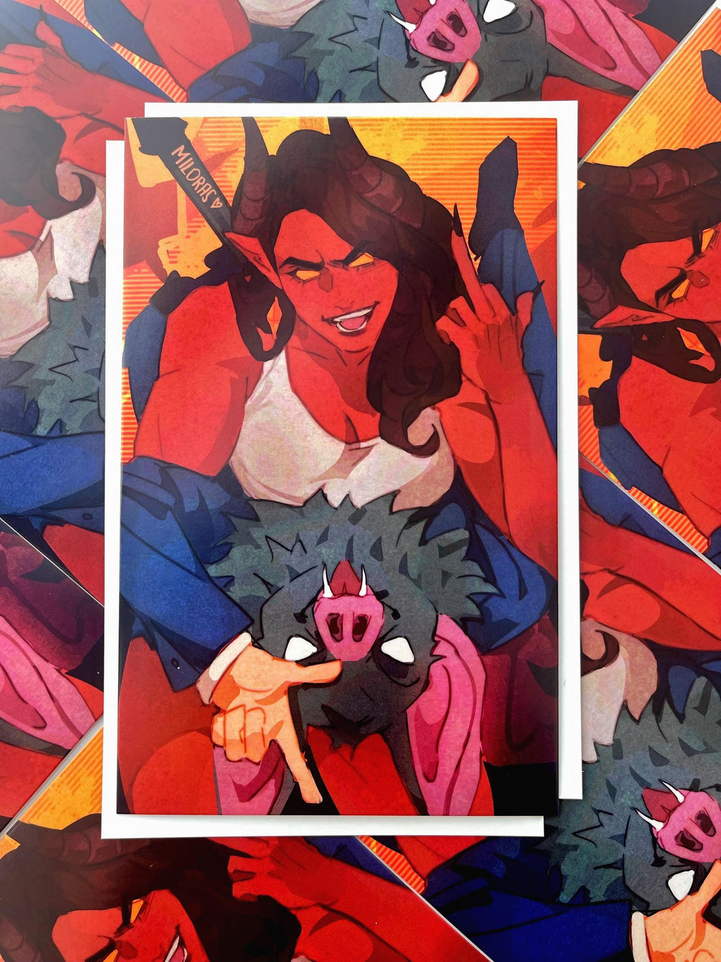 Sonar & Malevola | All Characters Art Print | Dispatch