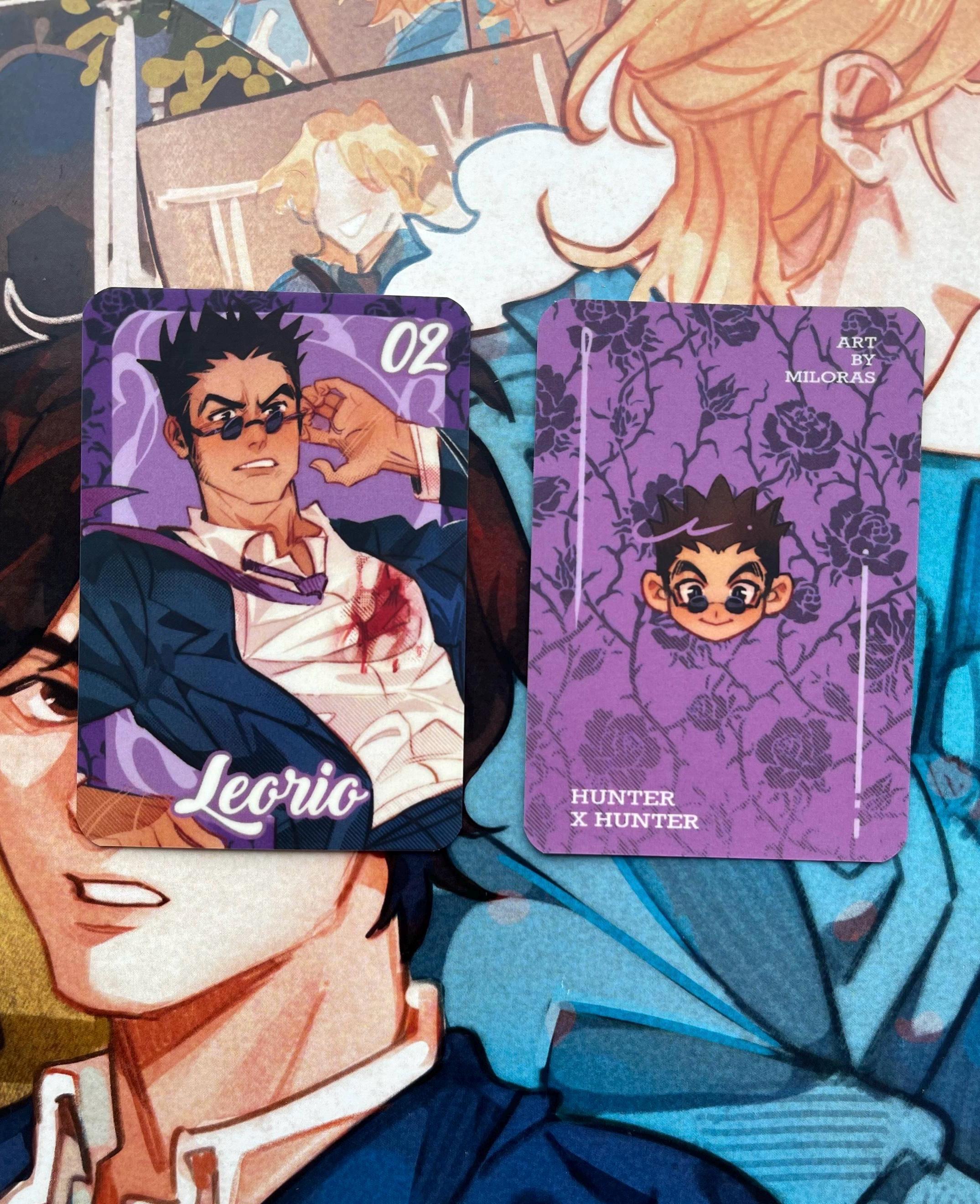 Hunter × Hunter laminated cards 62×88 mm – Kurapika & Leorio