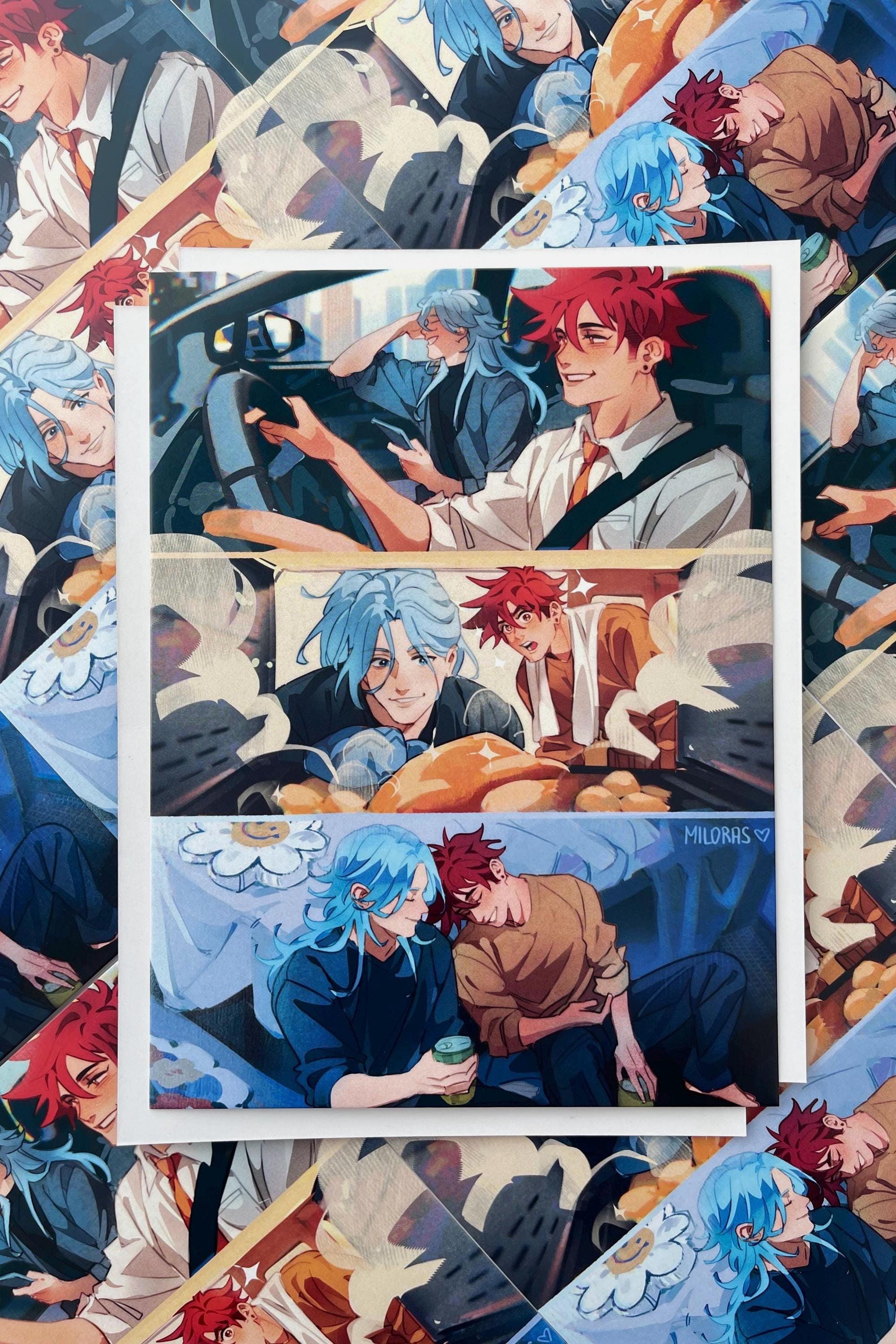 Renga | Matchablossom Art Prints | SK8 the Infinity