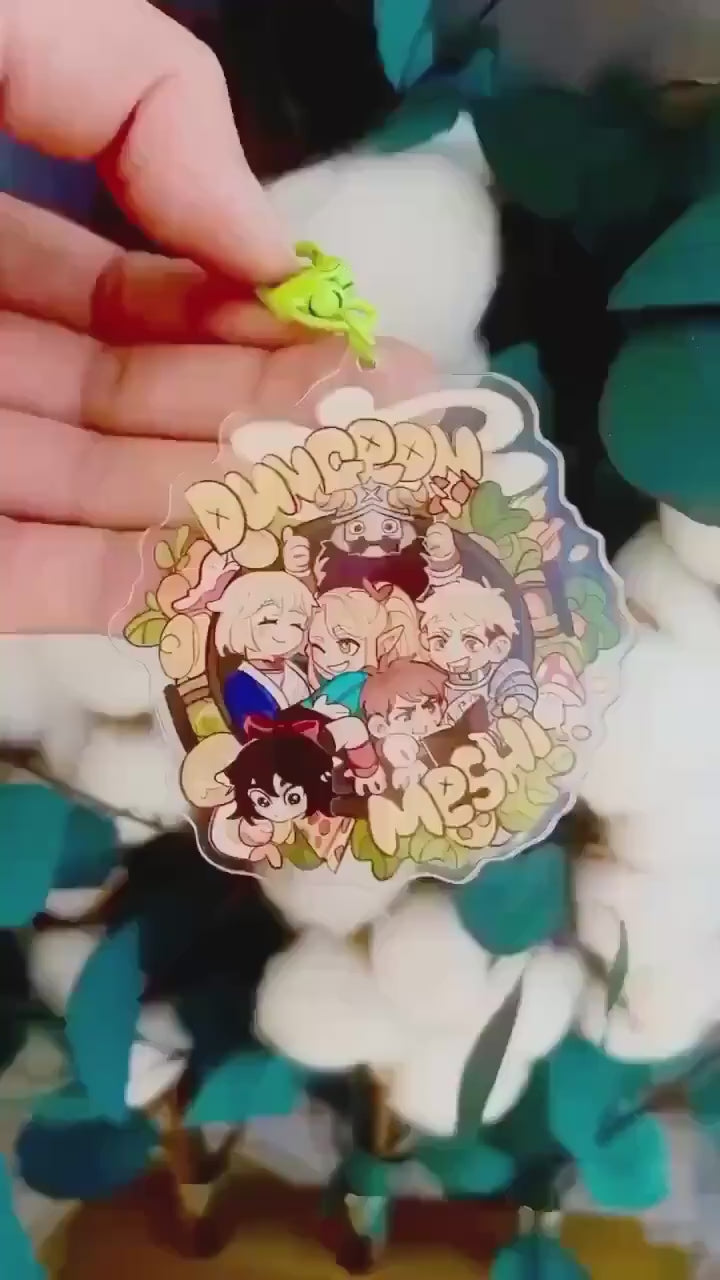 Dungeon meshi / Delicious in Dungeon double-sided acrylic keychains 7 cm
