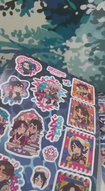 Arcane sticker sheet 148x210 mm (A5)