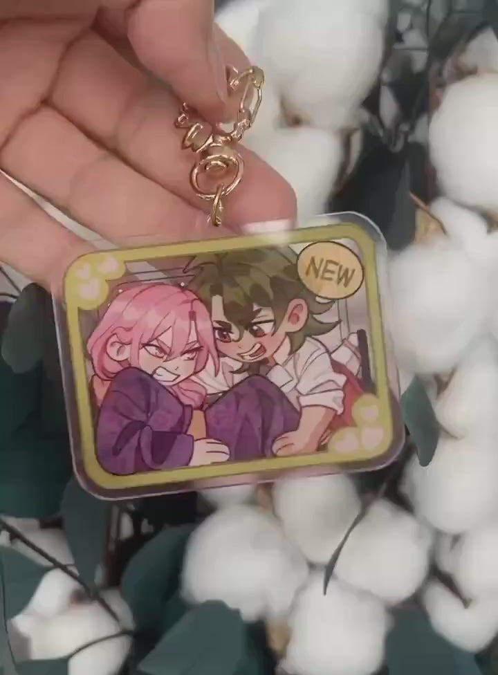 Sk8 the infinity double-sided acrylic keychains 7 cm. Matchablossom | Renga